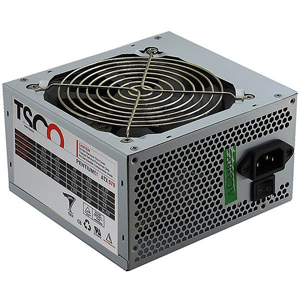 منبع تغذیه کامپیوتر تسکو TP 570W